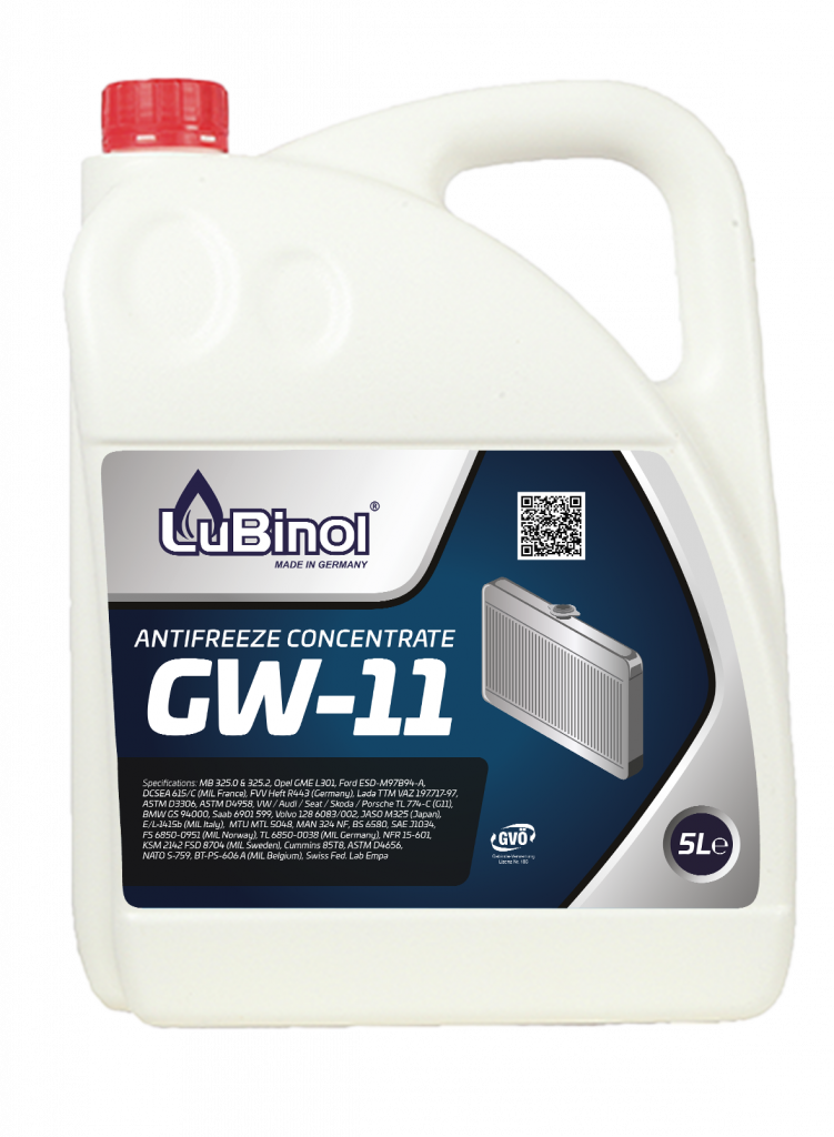 LUBINOL ANTIFREEZE GW-11 CONCENTRATE